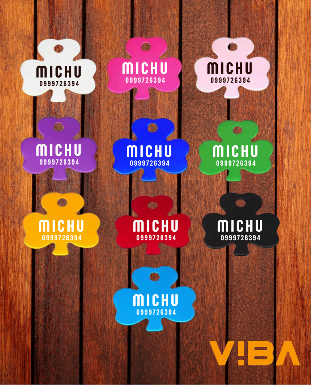 Placa diversos diseños PET 9