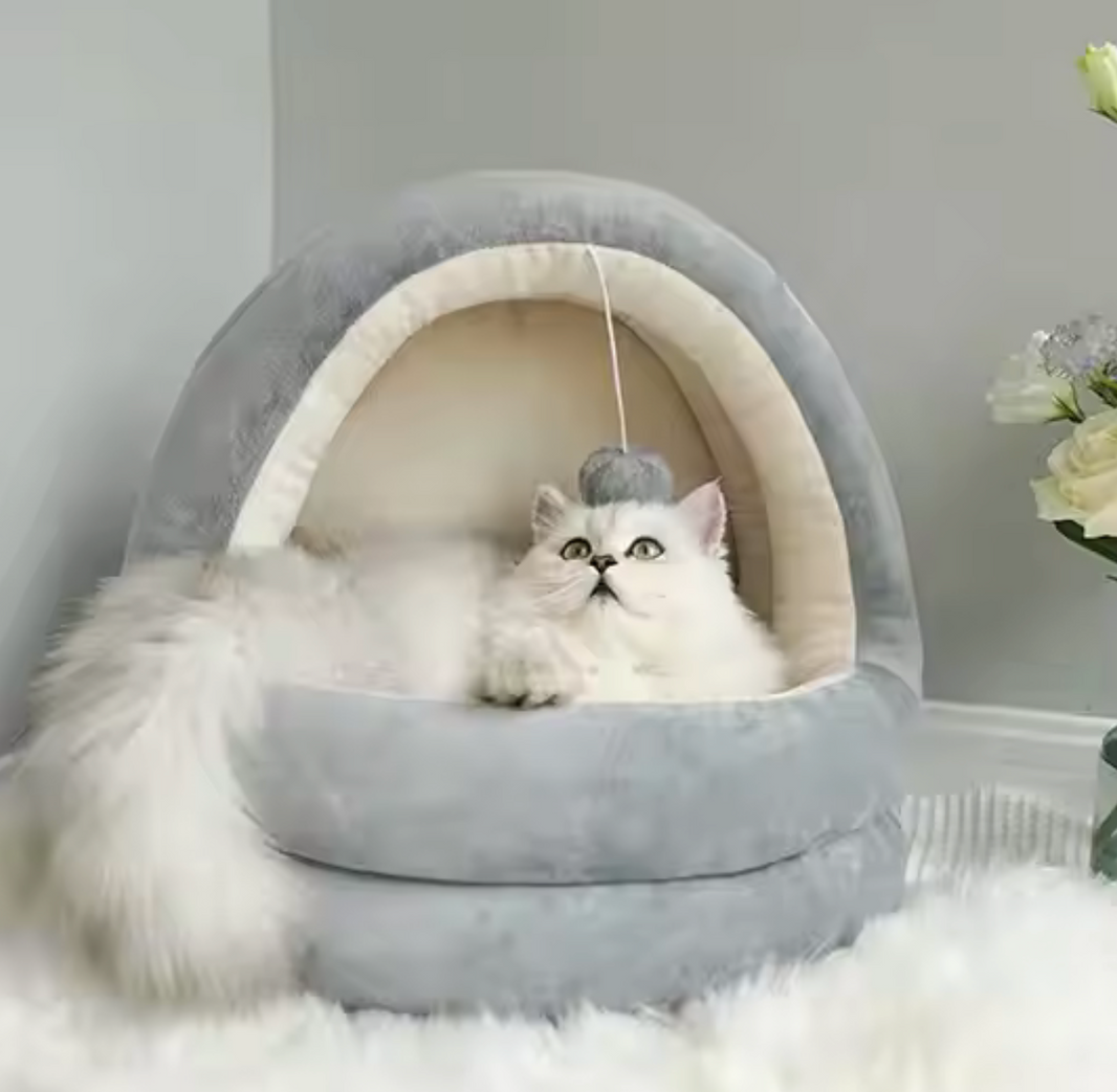 Cama Igloo "Cozy Cat"