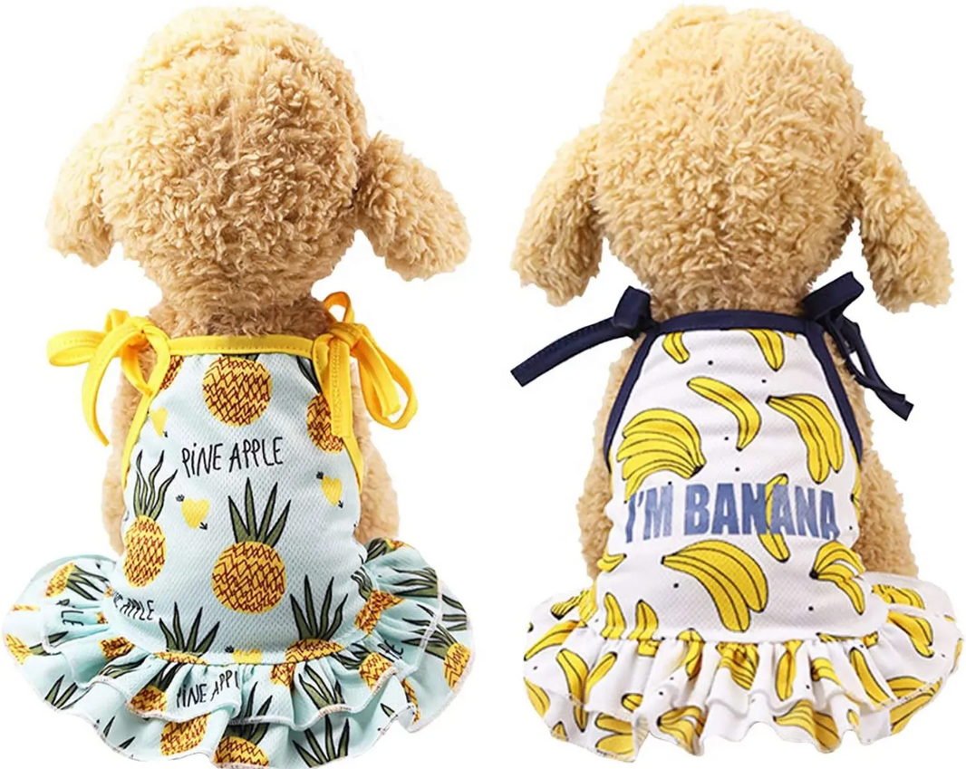 Vestidos Divertidos para Mascotas "FruitStyle"