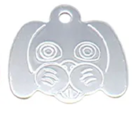 Placa forma de perro 1