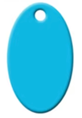 Placa varias formas de Identidad PET 5