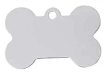 Placa hueso de Identidad PET 3