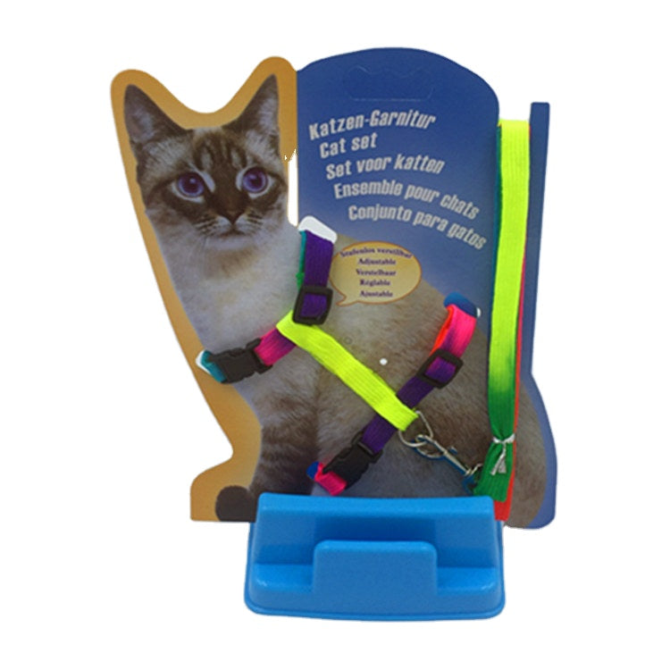 Set de Arnés y Correa "Cat Paws"