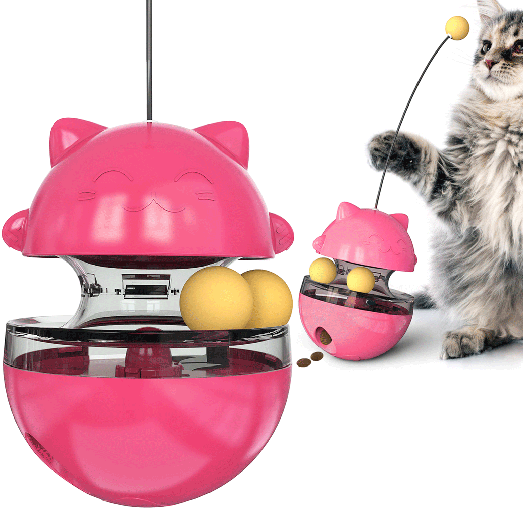 Juguete para los mininos -Wobble Kitty-
