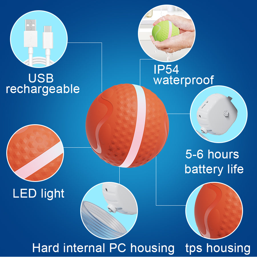 Pelota Interactiva "Bouncy Bright"