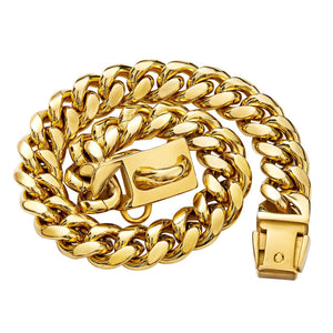 Collar de Lujo “Golden Paws