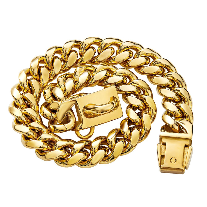 Collar de Lujo “Golden Paws