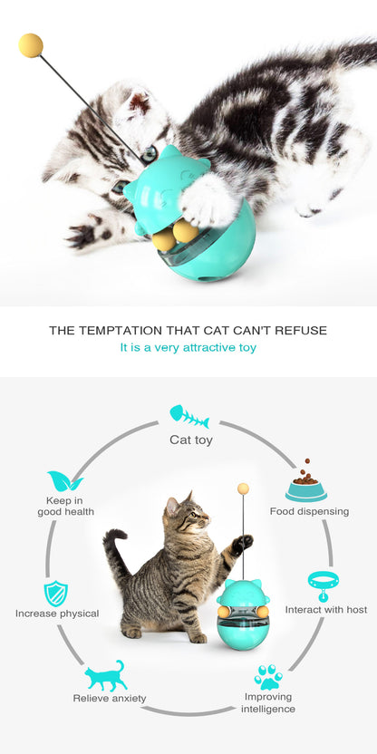 Juguete dispensador "Wobble Kitty"