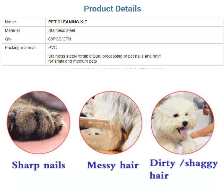 Kit de Aseo "Pro Groom"