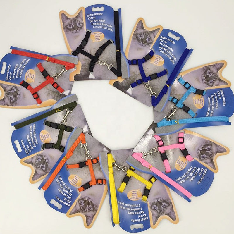 Set de Arnés y Correa "Cat Paws"