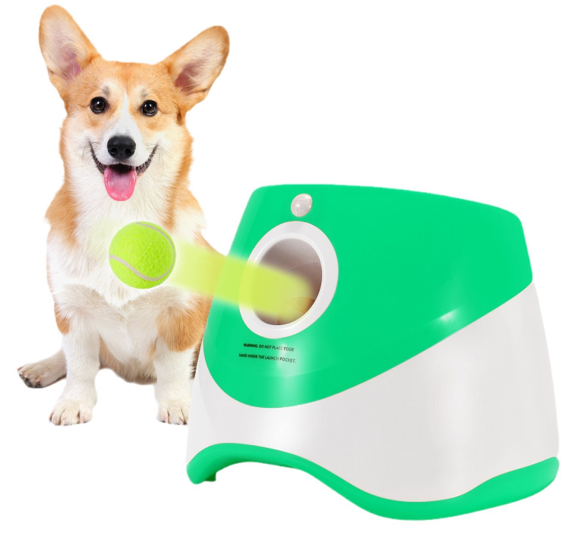 Lanzador Automático de Pelotas "FetchPro"