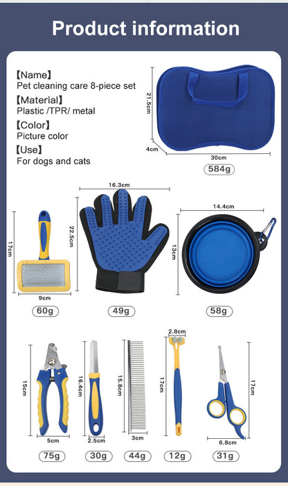 Kit de Aseo Profesional "Pet Care Deluxe"