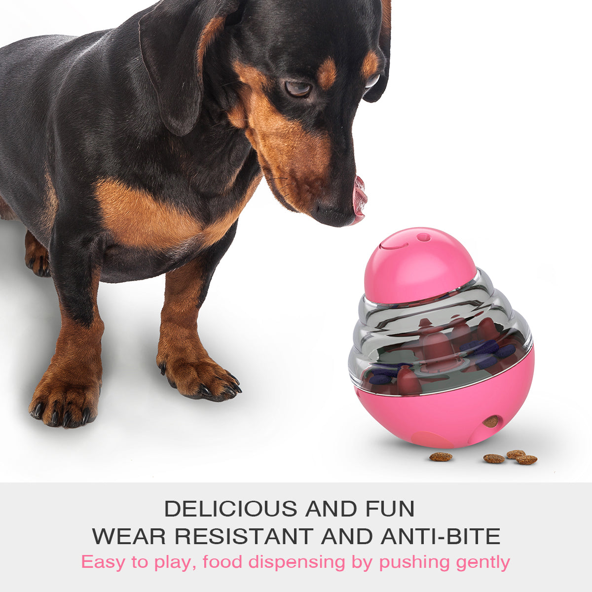 Juguete Dispensador "WobbleTreat"