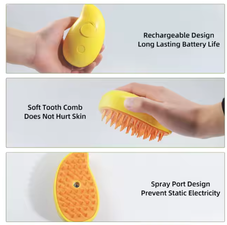 Cepillo vaporizador "Kitty Glide"