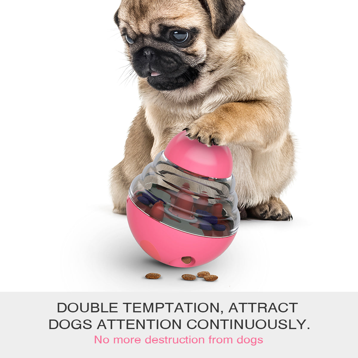 Juguete Dispensador "WobbleTreat"