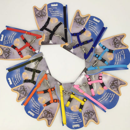 Set de Arnés y Correa "Cat Paws"