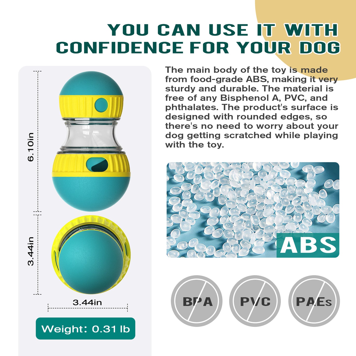 Juguete dispensador "Nutri Roller"