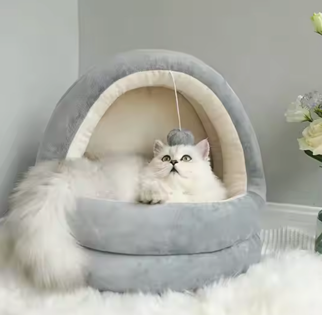 Cama Igloo "CozyCat"