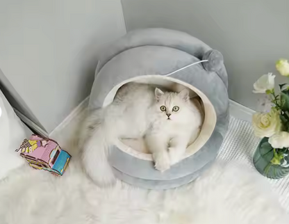 Cama Igloo "Cozy Cat"