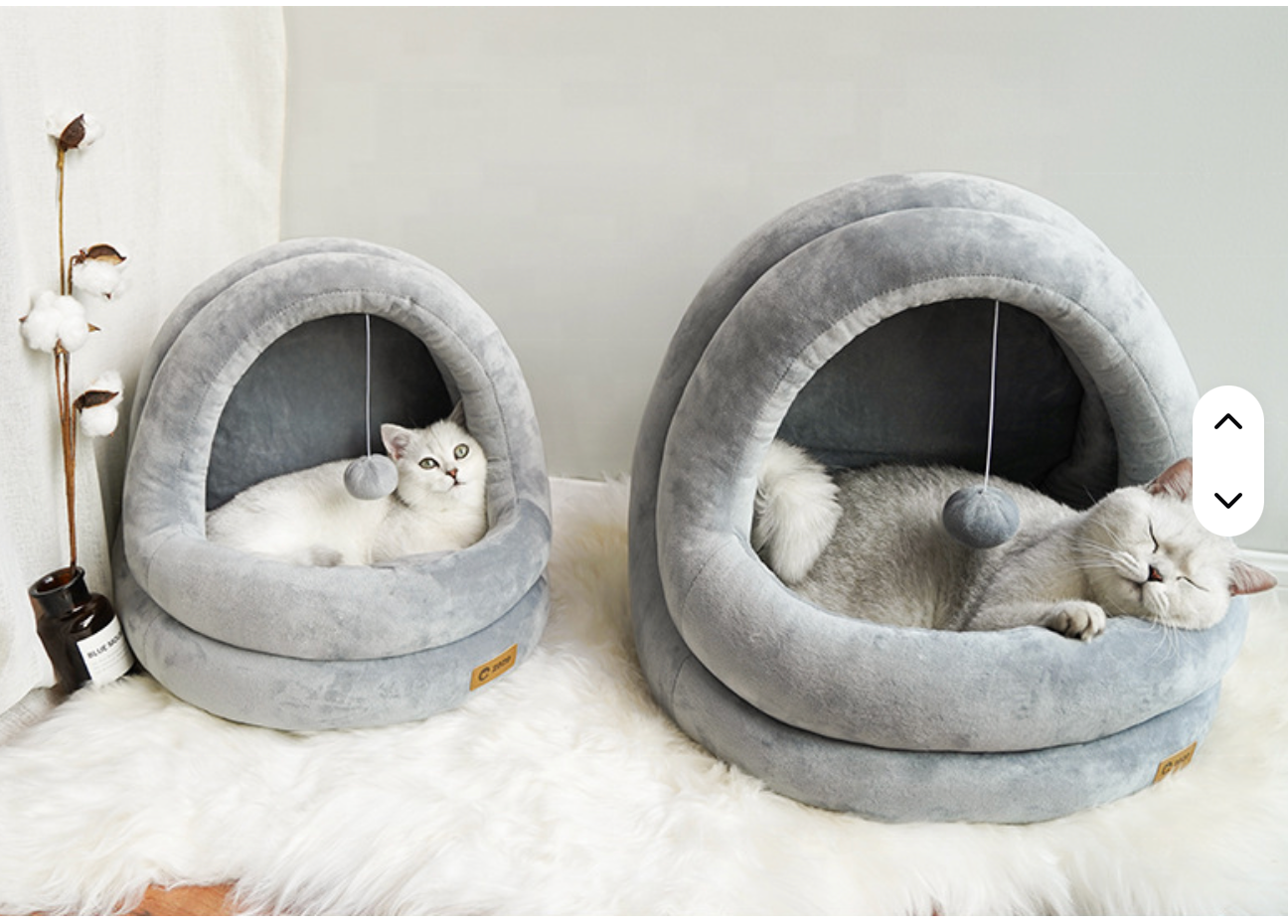 Cama Igloo "Cozy Cat"