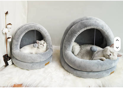 Cama Igloo "Cozy Cat"