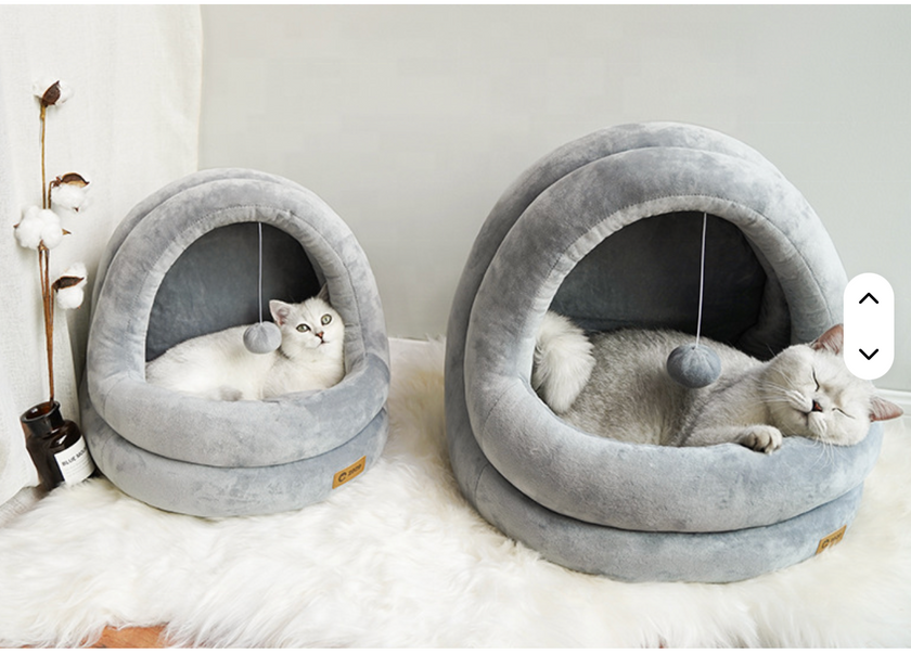 Cama Igloo "CozyCat"