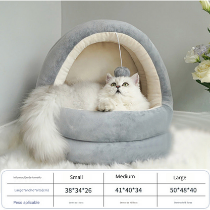 Cama Igloo "Cozy Cat"