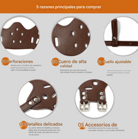 Bozal de Cuero Premium Guard