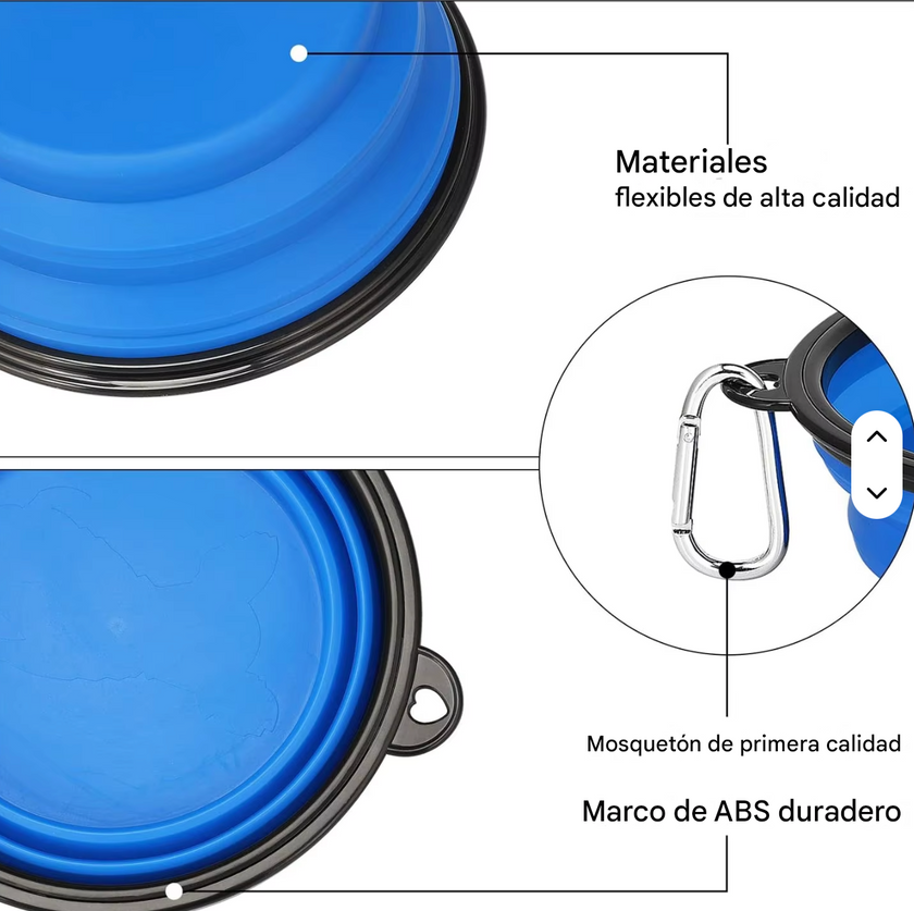 Plato Plegable Portátil "TravelBowl"