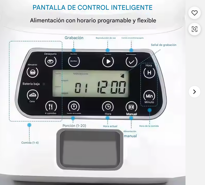 Comedero Automático "SmartFeeder"