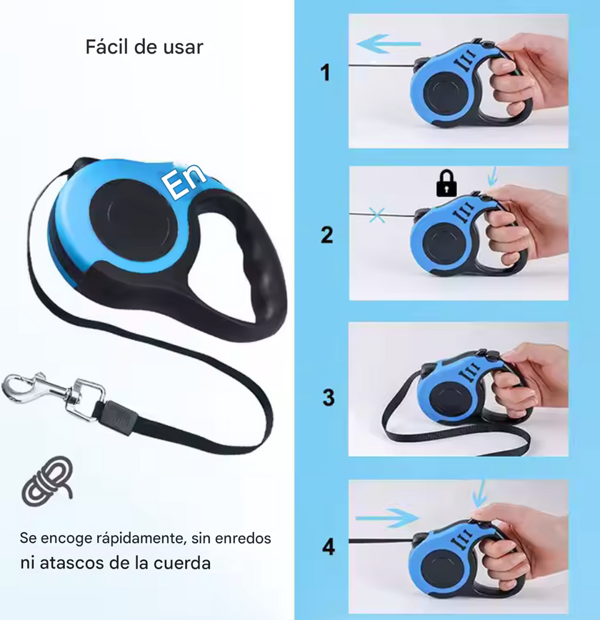 Correa Retractil ColorFlex