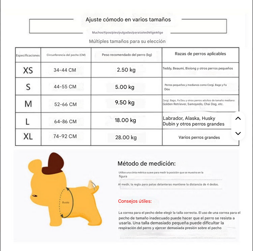 Arnés "Ergonomic fit"