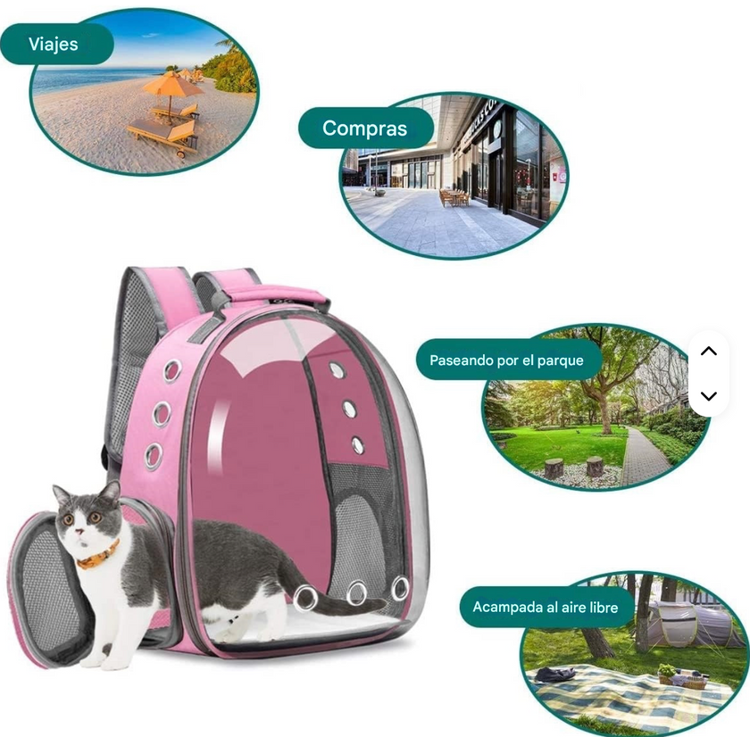 Mochila Transportadora "Pet Vision"