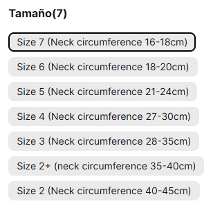 Collar  "Isabelino Pet"