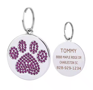 Placa huellitas de Identidad PET 1