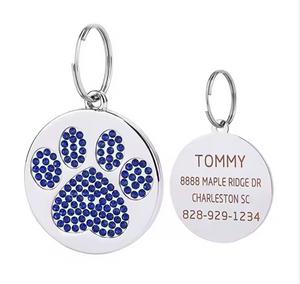 Placa huellitas de Identidad PET 1