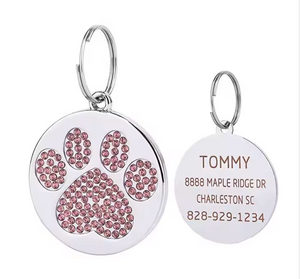 Placa huellitas de Identidad PET 1