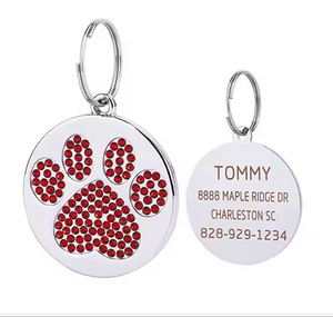 Placa huellitas de Identidad PET 1