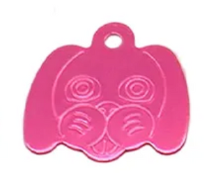 Placa forma de perro 1