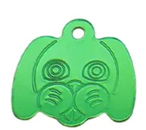 Placa forma de perro 1