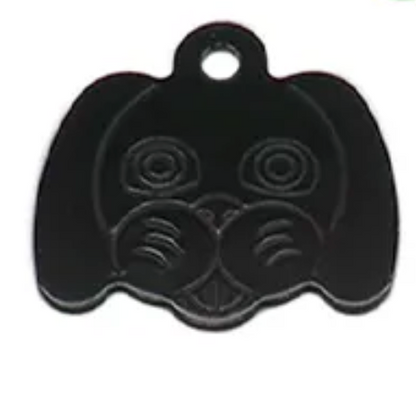 Placa forma de perro 1