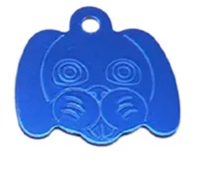 Placa forma de perro 1