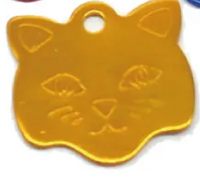 Placa forma de gato 1