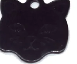 Placa forma de gato 1