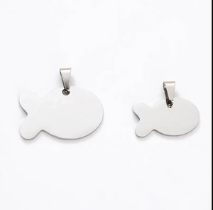 Placa forma de pez 1