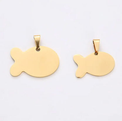 Placa forma de pez 1