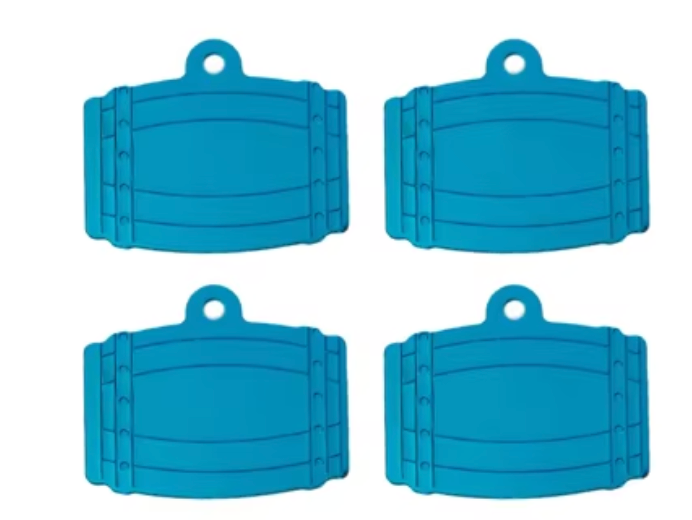 Placa rectangular de Identidad PET 5