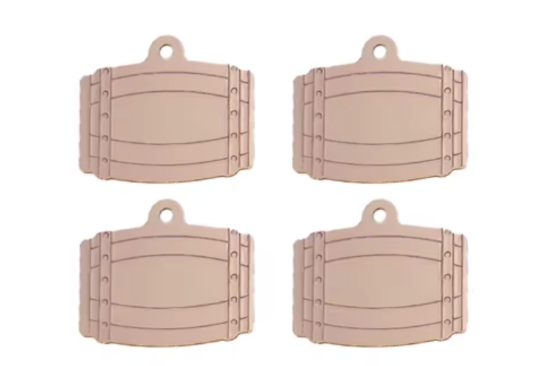 Placa rectangular de Identidad PET 5