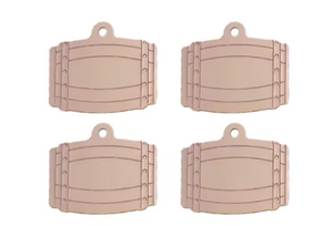 Placa rectangular de Identidad PET 5