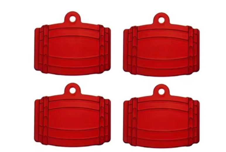 Placa rectangular de Identidad PET 5